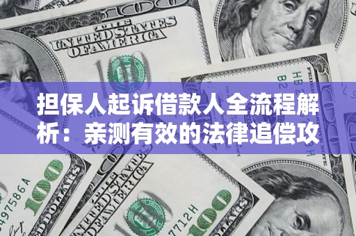 济南担保人起诉借款人全流程解析：亲测有效的法律追偿攻略