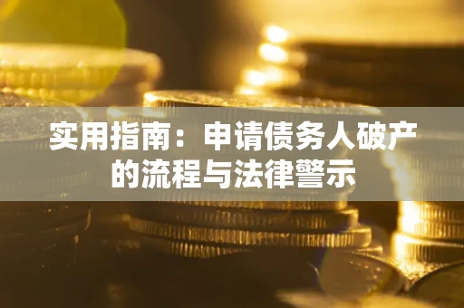济南实用指南：申请债务人破产的流程与法律警示
