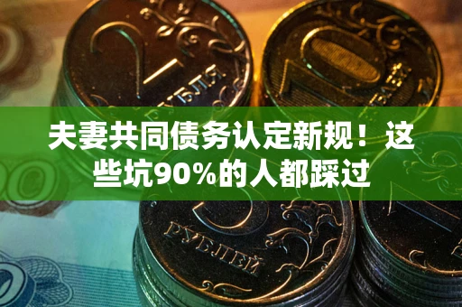 济南夫妻共同债务认定新规！这些坑90%的人都踩过